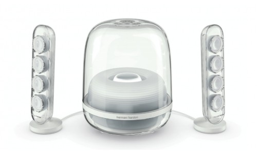哈曼卡顿SOUNDSTICKS4全新一代无线水晶蓝牙音箱发布
