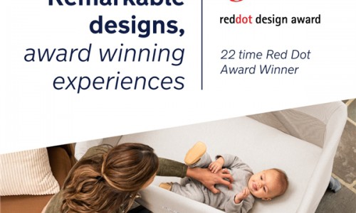 Nuna红点设计奖数量上升到22枚,背后是品牌对母婴用品的深刻洞察