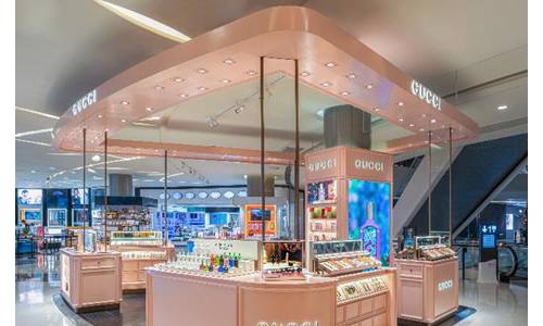 古驰美妆精品店正式登陆cdf三亚国际免税城