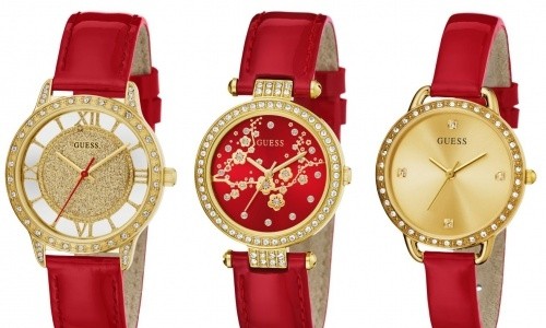 GUESS农历虎年特别款腕表，红金氛围感璀璨过新年