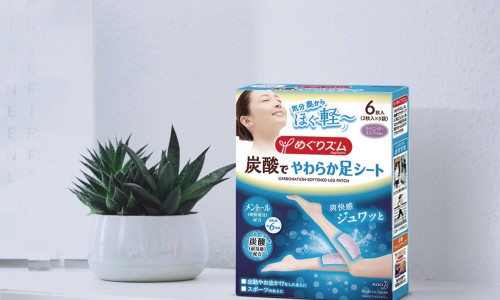 畅享腿足舒爽体验“花王美舒律碳酸清凉休足贴”上市