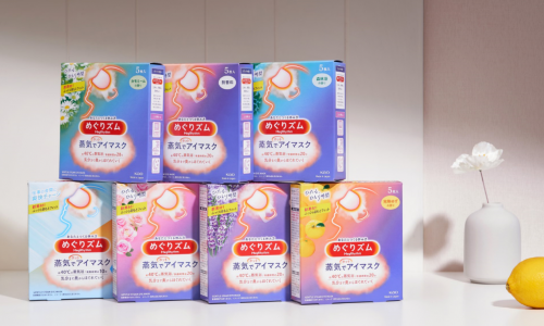 暖享惬意 “花王美舒律蒸汽眼罩”改良上市