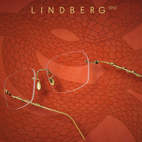 LINDBERG 推出2025金蛇限定系列镜架