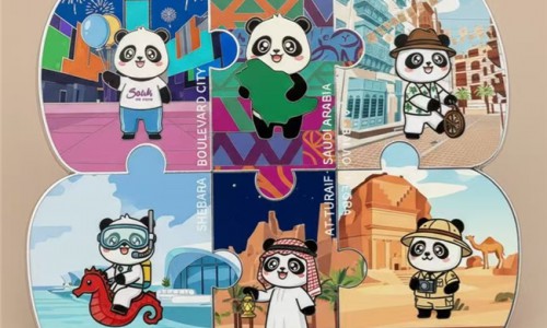 “熊猫胖胖”沙特限定徽章空降东方明珠，凭自带徽章免费兑换，手慢无！